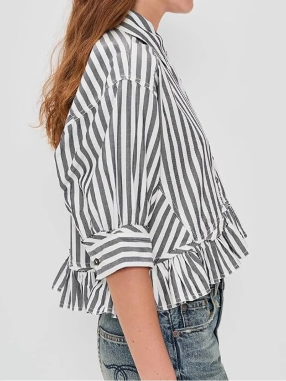 Free People Women's Bailey Stripe Shirt